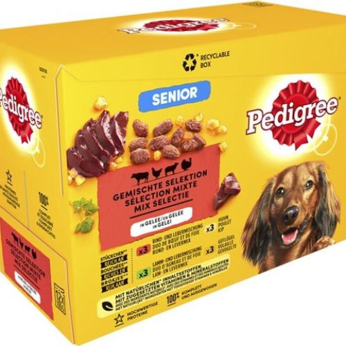 Pedigree Senior in Gelei Honden Natvoer